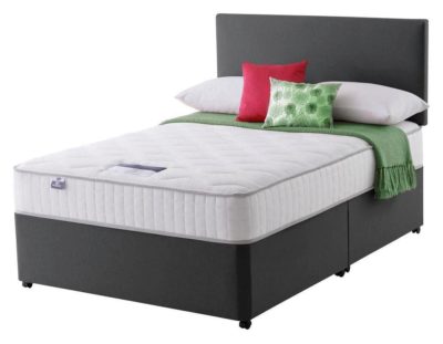 Silentnight - Middleton Pkt Memory Charcoal - Divan-Small - Double